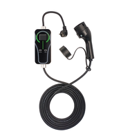 Nouveau chargeur EV portable embarqué 3,5 kW, sortie AC Type 2, 100-110 V monophasé, certifié UE pour la rénovation/mise à niveau