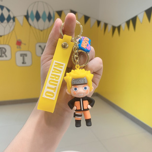 Porte-clés poupée, pendentif de sac à main, design de dessin animé adorable Ninja Kakashi <span class=keywords><strong>Itachi</strong></span>, vente en gros, ornements promotionnels pour voiture et sac - Product Image 3