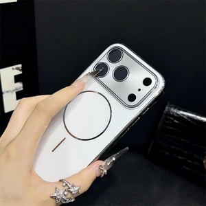 เคสกระจก Ag Nano Matte อย่างเป็นทางการสำหรับ iPhone 17 Pro Max 16 15 Plus 14 13 Pro Max17 air รองรับการชาร์จไร้สายแบบแม่เหล็ก ฝาหลังแข็ง ร้านค้า - Product Image 3