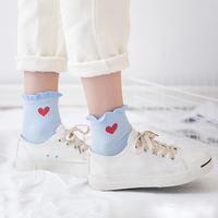 Nouvelle arrivée printemps été ventiler Lovely Women Socks Middle Tube Socks Cute Socks