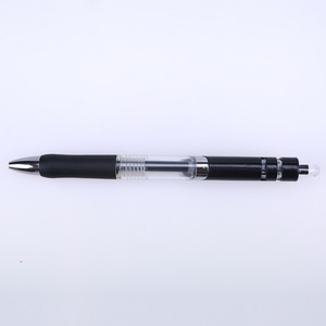 Wholesale Heada Press-Open 0.5mm Black Ink <b>Ballpoint</b> <b>Pens</b> Smooth Soft Rubber Grip Custom Logo Silk Screen Printing Plastic - Product Image 6