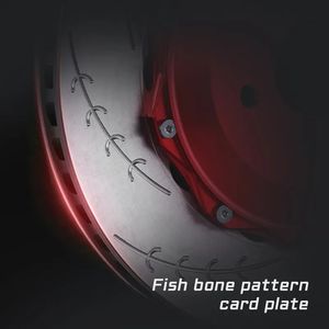 ชุดเบรคใหญ่6หม้อ GT6แข่งคาลิปเปอร์เบรคสำหรับ Mercedes Benz W202 W203 G Wagon BMW G30 Ford <span class=keywords><strong>Focus</strong></span> <span class=keywords><strong>MK1</strong></span> Subaru WRX - Product Image 4