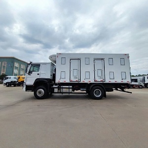 Camion de transport de poussins d'un jour Sinotruk HOWO, capacité de 45 000 poussins, transporteur de volailles climatisé - Product Image 5