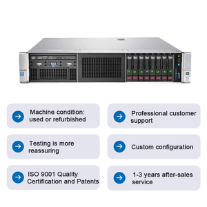 เซิร์ฟเวอร์แร็ค HPE 2U รุ่น DL380 Gen9 พร้อมโปรเซสเซอร์ Intel Xeon สำหรับจัดเก็บข้อมูล <span class=keywords><strong>NAS</strong></span> ความหนาแน่นสูง เหมาะสำหรับฐานข้อมูล บิ๊กดาต้า ธุรกิจ ERP - Product Image 2