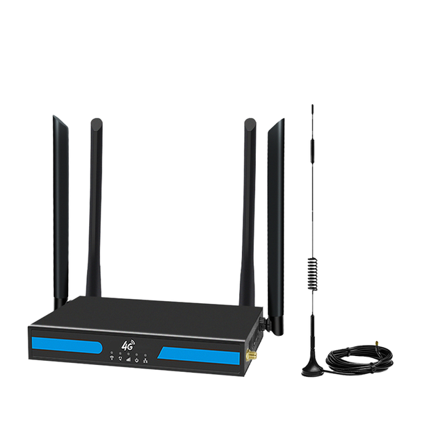 Eurasian Edition 4G LTE CPE Indoor Wireless Router 6 Antennas Mobile Wifi Broadband Hotspot Sim Card Fiber Optic Equipment