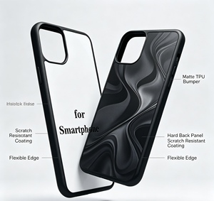 เคสโทรศัพท์ซิลิโคนเปล่าแบบพิมพ์ลาย 2 มิติ สำหรับทำของขวัญส่วนตัว ใช้ได้กับหลายรุ่นโทรศัพท์มือถือ - Product Image 2