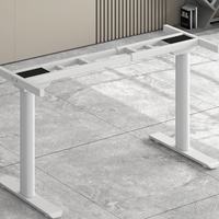 Cadre de bureau électrique réglable en hauteur avec contrôle de mémoire, table de bureau ergonomique moderne en métal