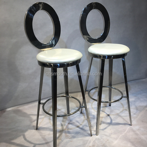<span class=keywords><strong>Sillas</strong></span> <span class=keywords><strong>altas</strong></span> doradas y plateadas para boda, suministros <span class=keywords><strong>de</strong></span> hotel, muebles con respaldo alto para mesa <span class=keywords><strong>de</strong></span> bar, gran oferta - Product Image 3