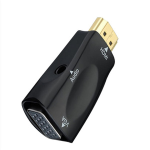 Convertidor HDMI a VGA con salida de audio, adaptador de plástico para conexión de pantalla de monitor de computadora - Product Image 5