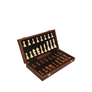 <span class=keywords><strong>Ajedrez</strong></span> Plegable de <span class=keywords><strong>Madera</strong></span> Maciza de Alta Textura Directo de Fábrica, Selección Magnética de 21-39 Tamaños - Product Image 1