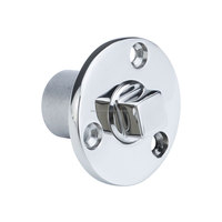 Bouchon de vidange à tête carrée en acier inoxydable 316 de qualité marine pour yacht, bateau, camping-car, finition miroir polie haute brillance