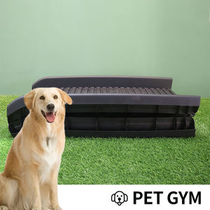गर्म बिक्री के लिए पीईटी प्लास्टिक सीढ़ी रैंप कुत्तों तह Foldable बिस्तर समायोज्य सीढ़ियों सीढ़ी कुत्ते कार रैंप - Product Image 4