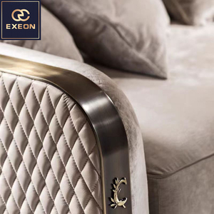 Nuova Villa italiana soggiorno <span class=keywords><strong>completo</strong></span> divano <span class=keywords><strong>moderno</strong></span> Villa di lusso luce Villa modello design tre divano - Product Image 5