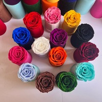 Rangkaian Bunga Mawar Awet Yunnan Kunming Dounan, Kemasan Ember Hadiah Kreatif Kelas Atas, Produk Laris Perdagangan Lintas Negara, Pernikahan, Ulang Tahun