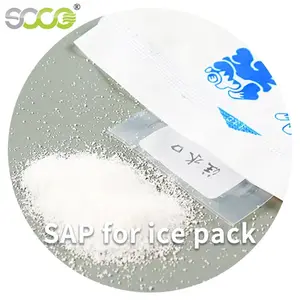 Polymère absorbant superbe de SAP pour le gel frais de paquet de glace