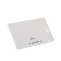 Kartu RFID Clamshell Tahan Lama Berkinerja Tinggi 125KHz 13.56MHz untuk Berbagai Aplikasi