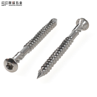 Vis de construction personnalisées pour fixations structurelles du bois, vis à bois personnalisées zinguées et noires à tête Phillips et Torx