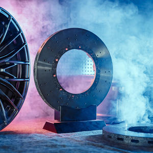 Auto carboceramica disco <span class=keywords><strong>freno</strong></span> utilizzando pinza originale aggiornamento anteriore rotore 390mm/380/355mm carbonio per Nissan GTR R35 <span class=keywords><strong>BMW</strong></span> M2 3 4 - Product Image 2