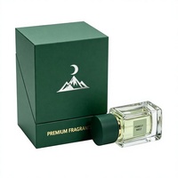 Kotak Hadiah Kertas Keras Custom Logo Grosir 30ml 50ml 100ml Botol Parfum Spray Kaca Kosong Dengan Kotak Kemasan