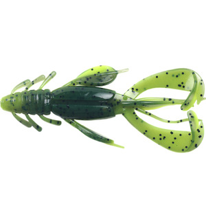 Señuelo de camarón, cebo suave, 10cm, 10,5g, paquete de 5, cebo artificial de PVC para pesca de lubina en agua dulce - Product Image 2