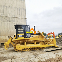 Bulldozer CAT D6M d'occasion, modèle 2016, moteur 250 kW, capacité de bulldozing de 4 m, machine de construction d'origine japonaise