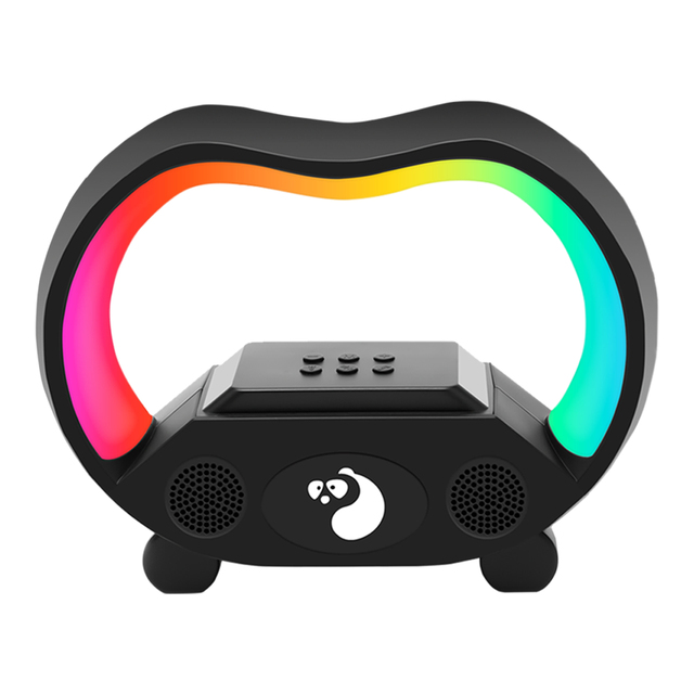 Portable Outdoor Party LED Light Stereo Speaker 10W Output Power RGB Colorful Wireless Deep Bass Multifunction Integrated Lamp
