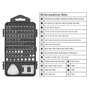 117-in-1 All-in-One Precision Steel Screwdriver Kit Magnetic <strong>Tool</strong> Set Case OEM For Cell Phone Laptop Electronic Device Repair - Product Image 2