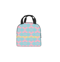 Gamma Phi Delta Sorority Lunch Box Sac à déjeuner portable pour sororités, sac isotherme réutilisable pour le bureau, le travail et les voyages