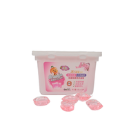 Parfum naturel longue durée protecteur de couleur détergent chinois perles capsule dosettes de lavage 3 en 1 détergent à lessive