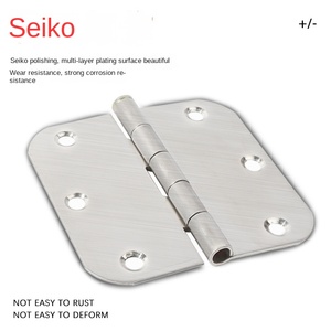 <span class=keywords><strong>Ancienne</strong></span> charnière de <span class=keywords><strong>meuble</strong></span> arrondie à fermeture douce en acier inoxydable de 3,5 pouces pour porte de toilette et application dans le salon - Product Image 4