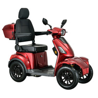 Tricycle électrique Xinqiang 2026 1000W 25KM/H, scooter de loisirs à 4 roues pour personnes âgées