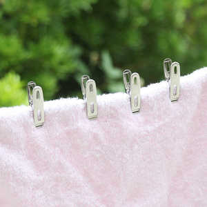 Épingles à linge en métal, antidérapantes, en acier inoxydable, coupe-vent, pinces à linge, pinces à coudre, 20 pièces - Product Image 4