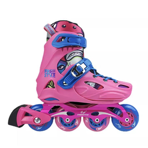 Patines en Línea Ajustables Profesionales OEM para Niños, Patines de Velocidad para Exteriores con Ruedas de PU de Alta Elasticidad para Niñas, Niños y Jóvenes - Product Image 1