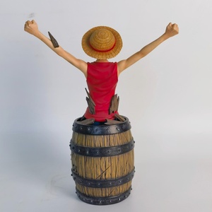Figura Coleccionable de Luffy Sonriente, Hecha a Mano con Resina Fina, Pintada a Mano, para Decoración de Gabinete de Licores, Porche, TV y Cine - Product Image 6
