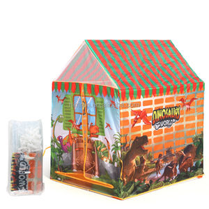 Maison de jeu pliable pour garçons, thème pompiers, pour l'intérieur et l'extérieur, tente de jeu pour enfants - Product Image 6