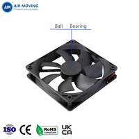 Ventilateur axial sans balais DC AM12025H48B 48V à roulement à billes 120x120x25mm 3000 tr/min, ventilateur de refroidissement électrique, accessoires de ventilation OEM ODM