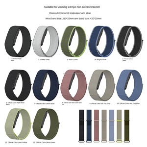 Correa de Repuesto Ajustable de Nailon Transpirable Compatible con la Pulsera Inteligente Garmin CIRQA, Varios Colores - Product Image 2