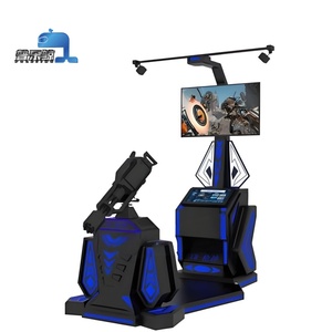 42 inch <span class=keywords><strong>HD</strong></span> Màn hình LCD trong nhà công viên giải trí mô phỏng 9D VR gatling trò chơi máy 1 người chơi Trò chơi bắn súng - Product Image 2