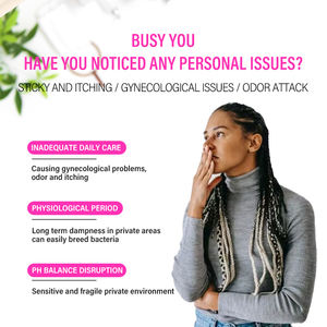 Dromaka, lavado de cuidado femenino Natural, alivia la picazón, ácido bórico, Gel de lavado vaginal, limpiador Yoni para uso diario - Product Image 4