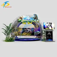 Simulateur de réalité virtuelle pour enfants avancé MR AR VR réalité mixte holographique jurassique