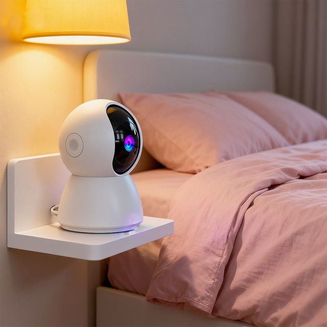 IP WiFi 4MP 360 HD Indoor Night Vision CMOS Sensor CCTV Wireless PTZ Smart Home AI Security Camera