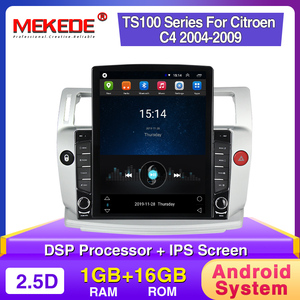 Citroen C4 2005-2011 के लिए MEKEDE TS200 Android <span class=keywords><strong>2</strong></span>+32G क्वाड कोर कार डीवीडी प्लेयरवीडियो रेडियो स्टीरियो ऑडियो जीपीएस वाईफ़ाई बीटी आईपीएस डीएसपी <span class=keywords><strong>2</strong></span>.5D - Product Image 2
