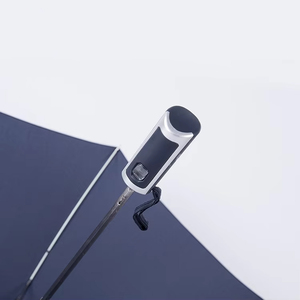 Customized Classic Advertising <b>Umbrella</b> Outdoor Business Use Two-fold Design Semi-Auto Open Promotional Printed Logo Pongee - Product Image 4