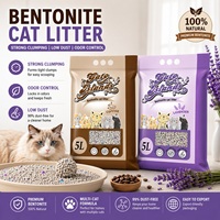 Arena Sanitaria para Gatos, Arena Aglomerante de Bentonita para Mascotas, 10L 5L, Venta al por Mayor de Fábrica