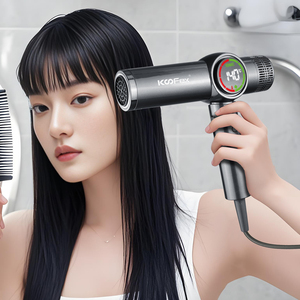 Koofex KF-8265 OEM/ODM Thiết Kế Tốc Độ Cao 110,000 RPM BLDC Máy Sấy Tóc Chuyên Nghiệp <span class=keywords><strong>LCD</strong></span> Hiển Thị Ion Âm Tóc Thổi Máy Sấy - Product Image 5