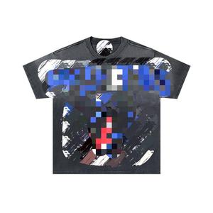 T-shirt sans manches en coton surdimensionné pour <span class=keywords><strong>homme</strong></span>, style vintage, imprimé graphique, effet vieilli, avec logo personnalisé Valley <span class=keywords><strong>Cinema</strong></span> Print - Product Image 3