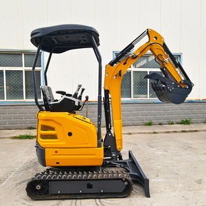 Mini-excavatrice 2 tonnes avec moteur Kubota, certifiée CE EURO 5 EPA, livraison gratuite, petite excavatrice sur chenilles, excavatrice personnalisée, excavatrice domestique CE - Product Image 2