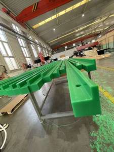 Guida a T per Catena in Polietilene Nylon, Striscia Antiusura per Iniezione, Guida Scanalata in Plastica per Catena - Product Image 3