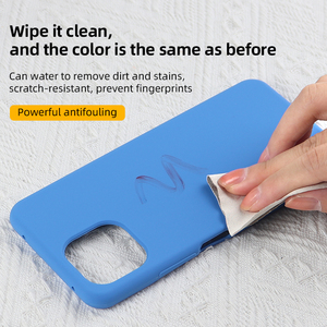 Étui de téléphone en silicone liquide souple antichoc personnalisé avec logo couleur <span class=keywords><strong>pour</strong></span> <span class=keywords><strong>Samsung</strong></span> - Product Image 3