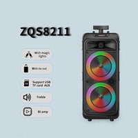 Système de cinéma maison à lumière Led 300W, équipement Dj, sans fil, scène de fête, karaoké, Bt, chariot amplificateur, caisson de basses, haut-parleur